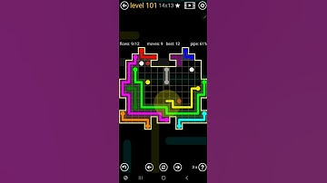 How To Solve Flow Free Inkblot Pack Level 101 14x13 Board Walk Through Solution Walkthrough