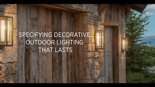 How To Choose Outdoor Lighting Fixtures For Your Home