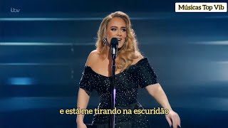 Video thumbnail of "Adele - Rolling In The Deep (Tradução/Legendado) (Live An Audience With)"