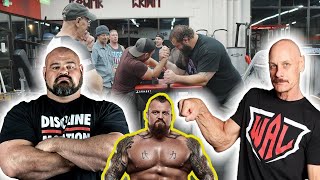 Arm Wrestling Secrets From A World Champ Ft. Brian Shaw, Ed Hall