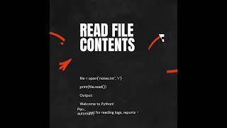 4 Python File Handling Commands Every Beginner Should Know