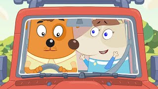 Family Road Trips! | Funny Stories For Kids About Emotions 🤩 Learn Good Manners For Kids