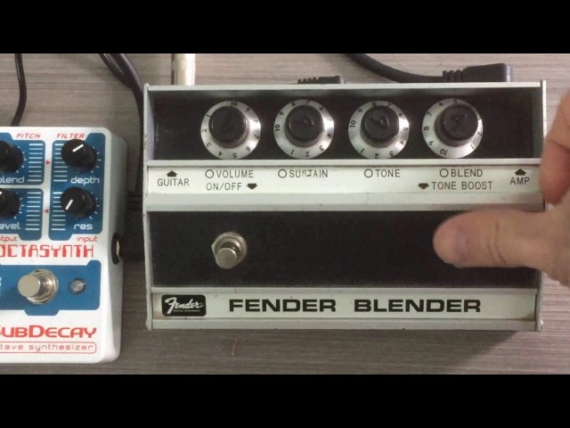 The Fender Blender - A TPG Funky Find! - YouTube