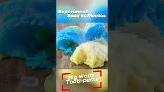 EXPERIMENT: Devil&#39;s Toothpaste Explosion From Coca Mentos EP.6 #shorts