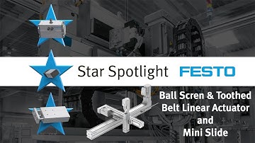 Festo Star Spotlight - ELGC and EGSC