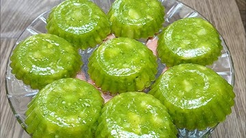 BÁNH DẺO CHUỐI XANH - Cách làm bánh chuối xanh nước cốt dừa lá dứa nềm dẻo thơm ngon