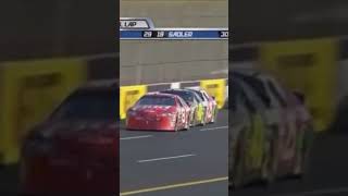 Oh No! He turned them both! Dale Jr and Jimmie Johnson Talladega 2006 Brian Vickers wins NASCAR