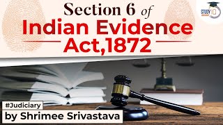 Concept of Res Gestae, Section 6 of Indian Evidence Act,1872 | StudyIQ Judiciary