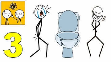 Make Me Angry: can you? - Stickman Brain Puzzle Gameplay Walkthrough - All Levels 151--225 Part 3