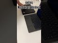 opening MacBook and Windows 💻 #apple #macbook #macbookpro #windows #laptop #tech #lenovo