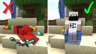 Top Best Falling Clutch Tricks In Minecraft In Hindi