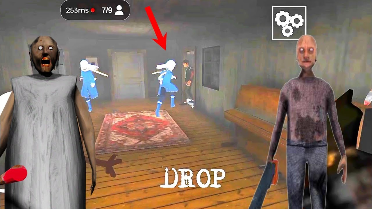Granny Multiplayer 2 Escape Full Gameplay | Cursed House Multiplayer 2 ...