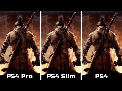 Sekiro: Shadows Die PS4 Pro VS PS4 Slim PS4 Graphics Comparison YouTube
