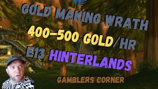 Wow Classic Wotlk Gold Making: E13 BEST area Mithril: Hinterlands