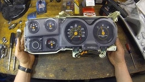 How To C10 Gauge Cluster Circuit Board Replacement - Chevy Truck Square Body
