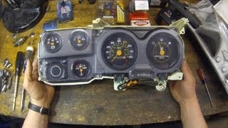 How To C10 Gauge Cluster Circuit Board Replacement  Chevy Truck Square Body