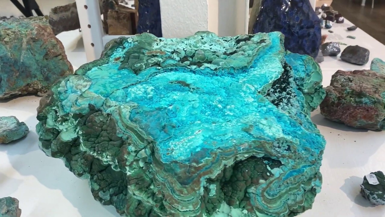 Personal Video Shopping in mineralen edelstenen winkel