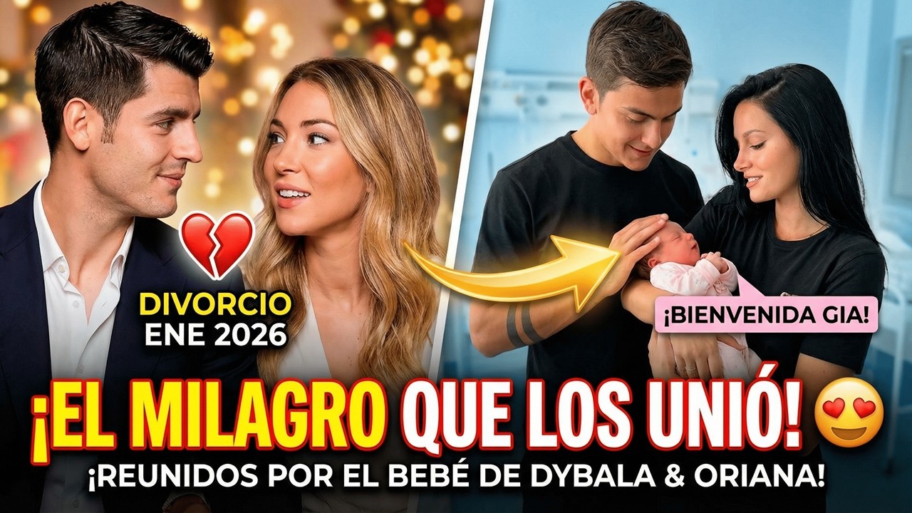 Álvaro Morata y Alice Campello UNIDOS tras DIVORCIO 😍 La NOTICIA tras su separación Dybala y Oriana