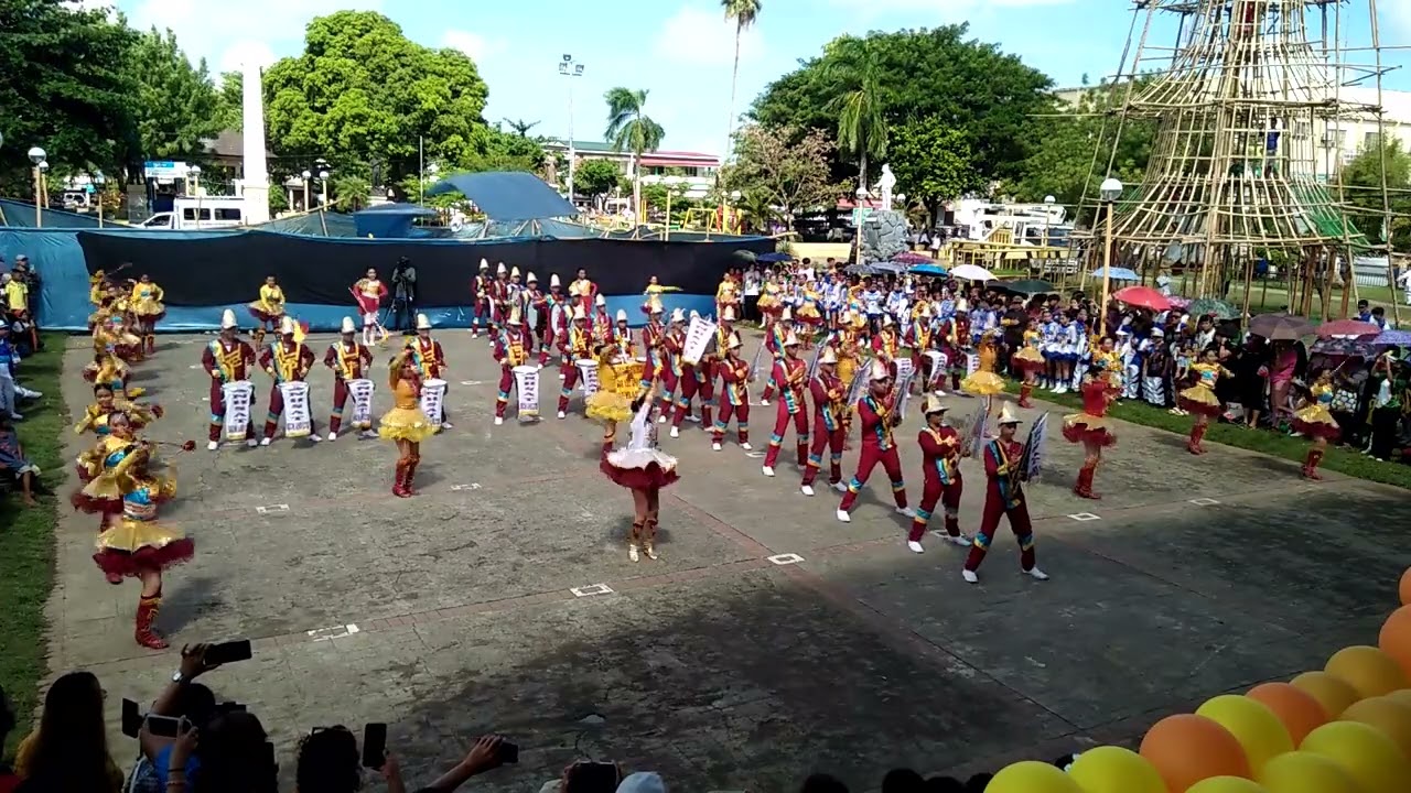 Aklan National Highschool for Arts & Trades ANHSAT - Drums and Bugles Competition