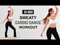 30 MIN SWEATY CARDIO DANCE HIIT Workout All Standing All Levels Full Body Fat Burn 30 MIN SWEATY CARDIO DANCE HIIT Workout All Standing All Levels Full Body Fat Burn