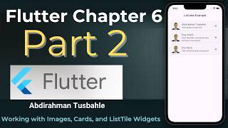Flutter Chapter 6 Part 2 ListView ListView.builder and ListView.separated Full Tutorial with Example