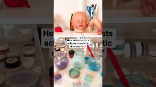 Giving my realistic REBORN BABY DOLL some skin! 😱 #babydoll #doll #rebornartist #rebornbaby