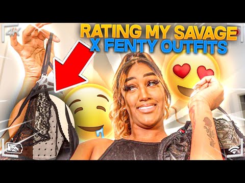 RATING MY SAVAGE X FENTY OUTFITS 🤢1-10😍