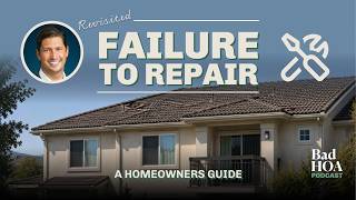 When Your HOA Won't Make Repairs: What Homeowners Can Do