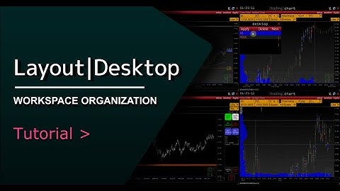How to save settings. Workspaces creating. Layout/Desktop functions
