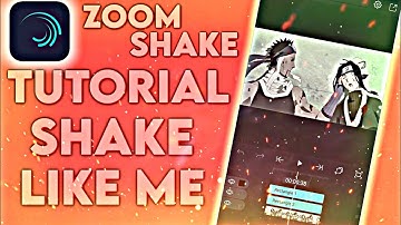 Tutorial Zoom Shake Like Me | Alight Motion | How to Do Zoom Shake💖 | Thanks For 1K Subs💙✨