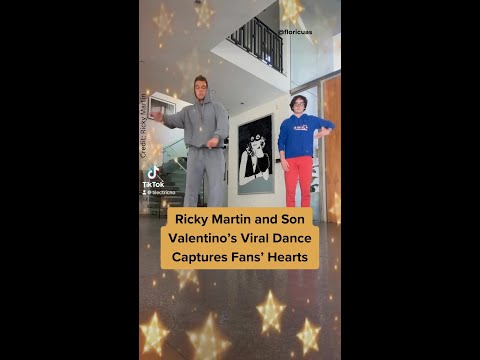 Ricky Martin And Son Valentino S Viral Dance Captures Fans Hearts 