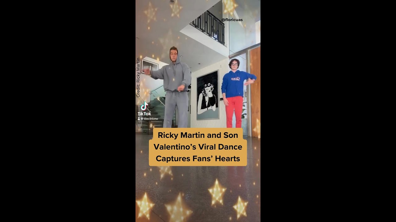 Ricky Martin and Son Valentino's Viral Dance Captures Fans' Hearts