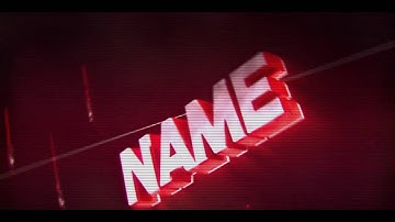 Free Intro Template! Cinema4D and After Effects!