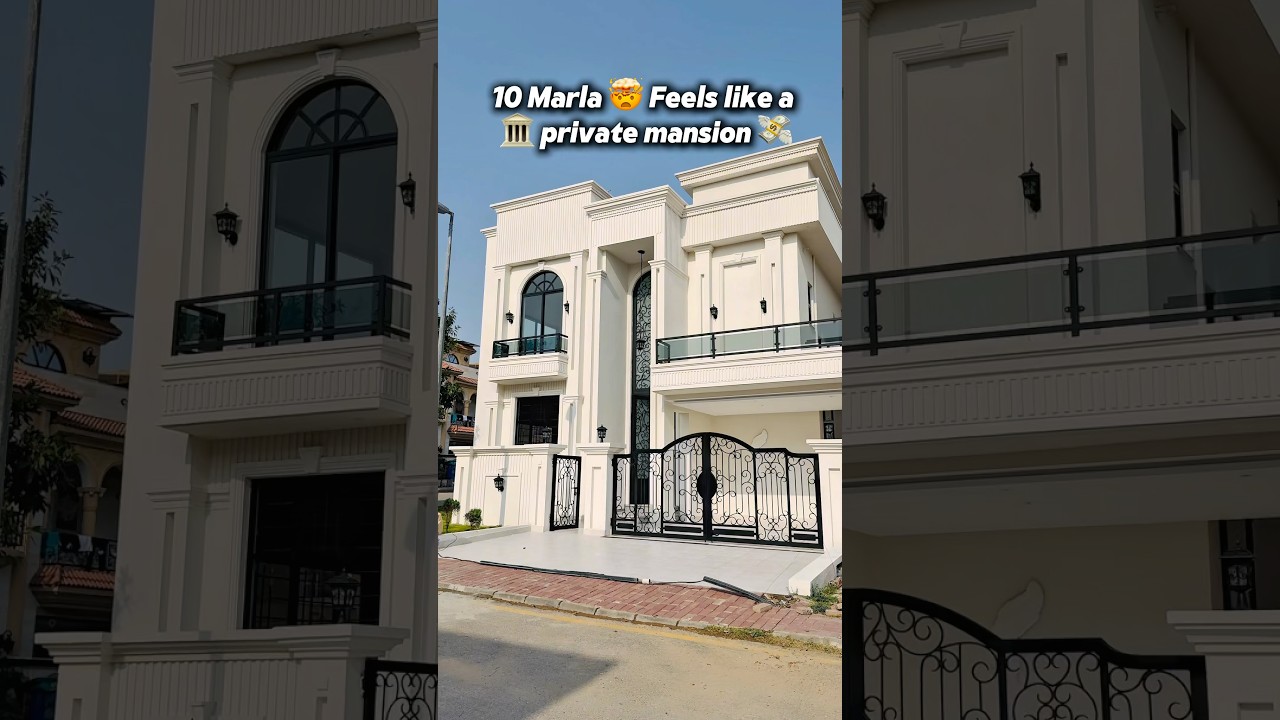 10 Marla or Mini Mansion? 😍 Bahria Town Phase 8 Luxury House Tour 🔥