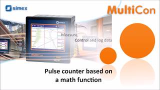 MultiCon CMC Logical channels – Pulse counter based on a math function