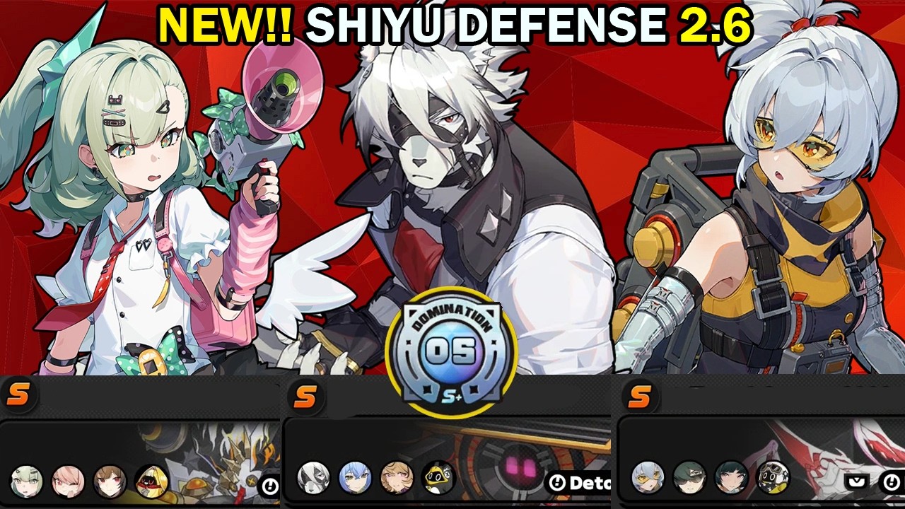 NEW Shiyu Defense | Sunna, Buffed Lycaon & Soldier 11! | Node 5 S+ Clear | Zenless Zone Zero ZZZ 2.6
