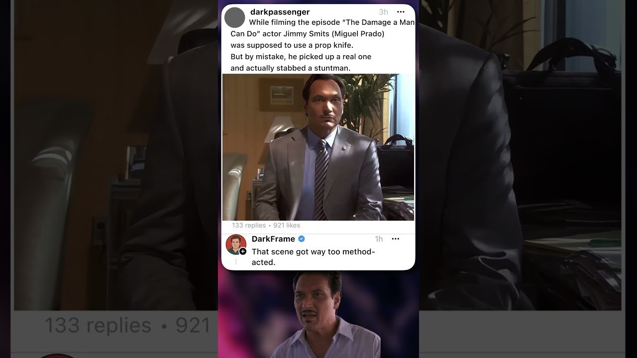 Jimmy Smits (Miguel Prado) Accidentally Stabbed a Stuntman on Dexter