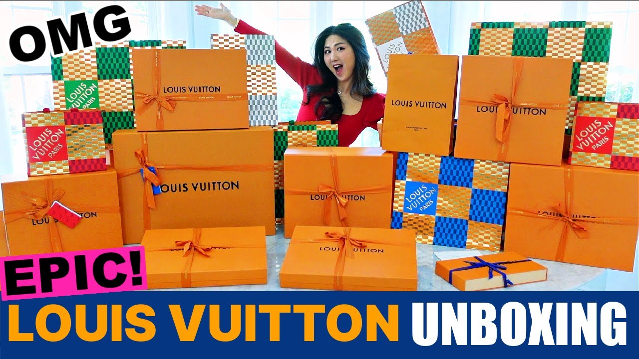 I WENT CRAZY shopping 🛍️ WHEN LV CAME TO MY HOME, WHAT I GOT FOR  CHRISTMAS LV EDITION