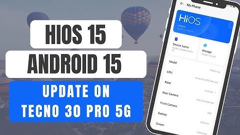 HiOS 15.0 Android 15 update on Tecno Camon 30 Pro 5G | Major changes #tecnophones #hios15 #android15