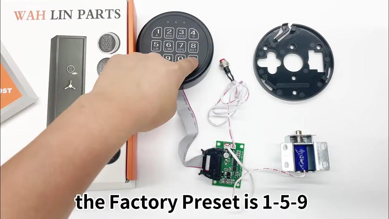 Stackon Gun Safe Lock Replacement Assembling Gun Safe Lock YouTube