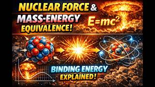 Nuclear Force, Mass-Energy Equivalence, and Binding Energy Explained