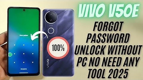 Vivo V50e Hard Reset | Unlock Password Without PC | 100% Working