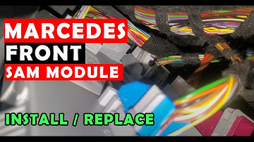 Mercedes Benz: Front  SAM Module on a Mercedes Benz | Mercedes SAM module Programming