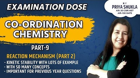 Kinetic Stability |Thermodynamic and kinetic stability complex|Coordination| CSIR-NET |GATE |IIT-JAM