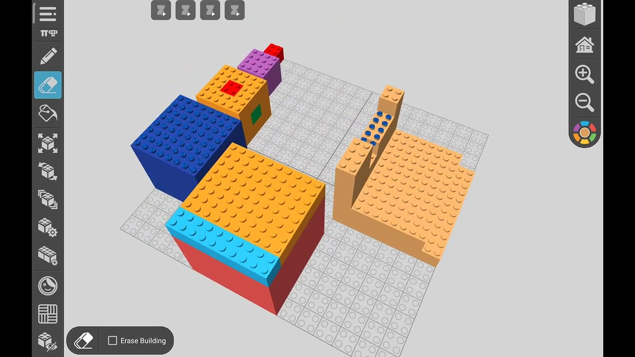 Cubes Numberblocks 1 8 27 64 125 216 in Draw Bricks! (i forgot to turn on the sound)