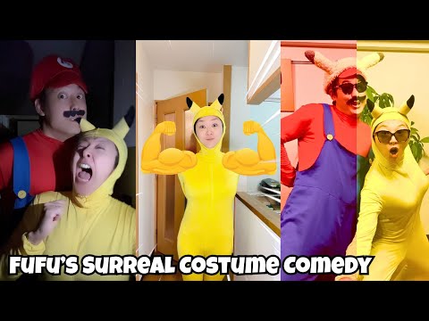 Surreal Ziki & Zaki Costume Horror Comedy | Fufu/ふうふ Bizarre Sketch Compilation 2024 Part24
