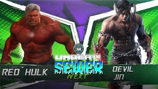 AGW Under The Sewer 05/10/25: Red Hulk VS Devil Jin