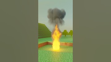 VERY realistic TNT in Minecraft #shorts