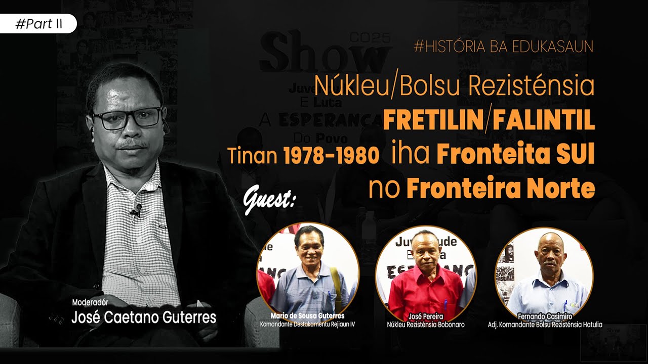 Núkleu Rezisténsia Hafoin Baze Apoiu Naksobu 1978-1980 iha Fronteira Sul no Fronteira Norte #part2