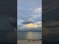 Relaxing View Of The Sea Under Blue And Cloudy Sky #shorts #sea #cloudysky